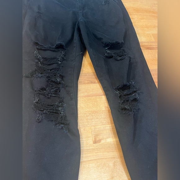 American eagle ripped black jeans, stretch - Picture 11 of 14